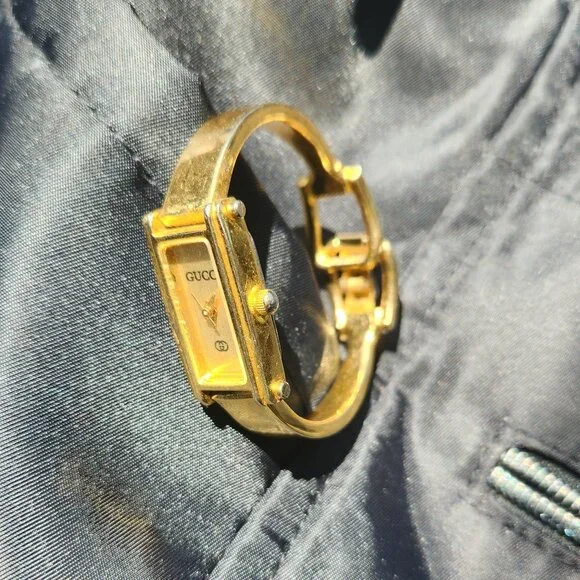 Gucci | Jewelry | Vintage Gucci Bangle Watch | Poshmark display picture 3